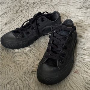 All Black Converse All-Star